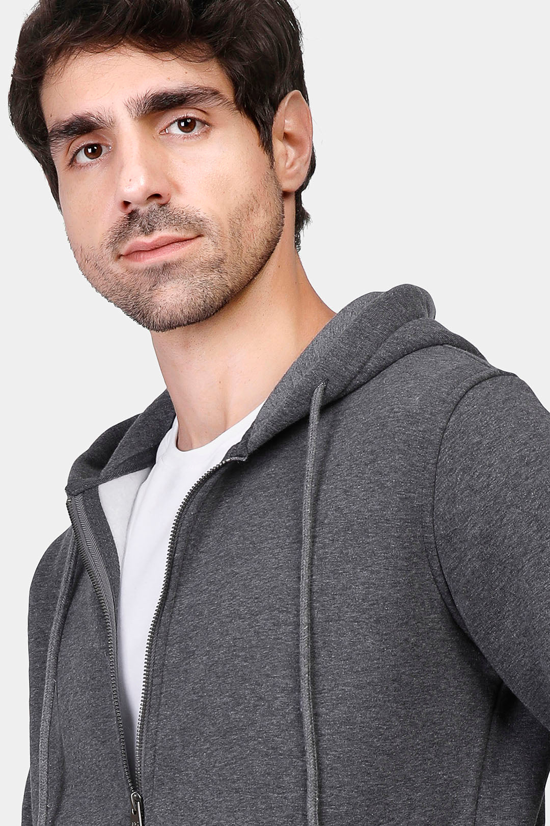 Full Zipper Hoodie Sweatshirt