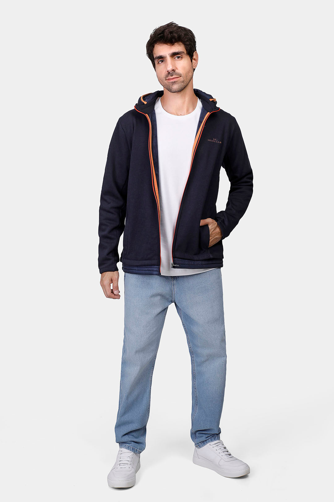 full zipper hoodie sweatshirt