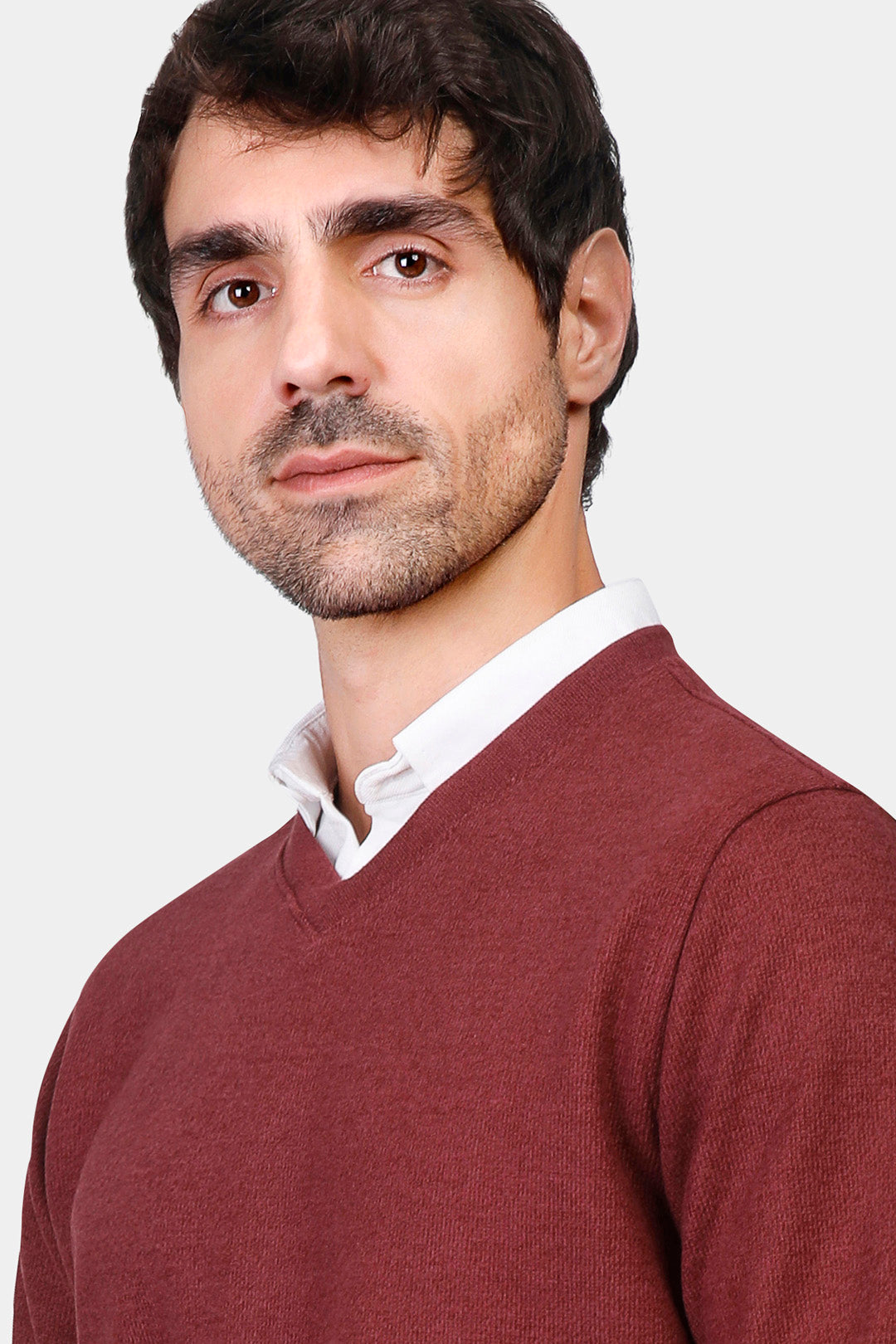 v neck sweatshirt