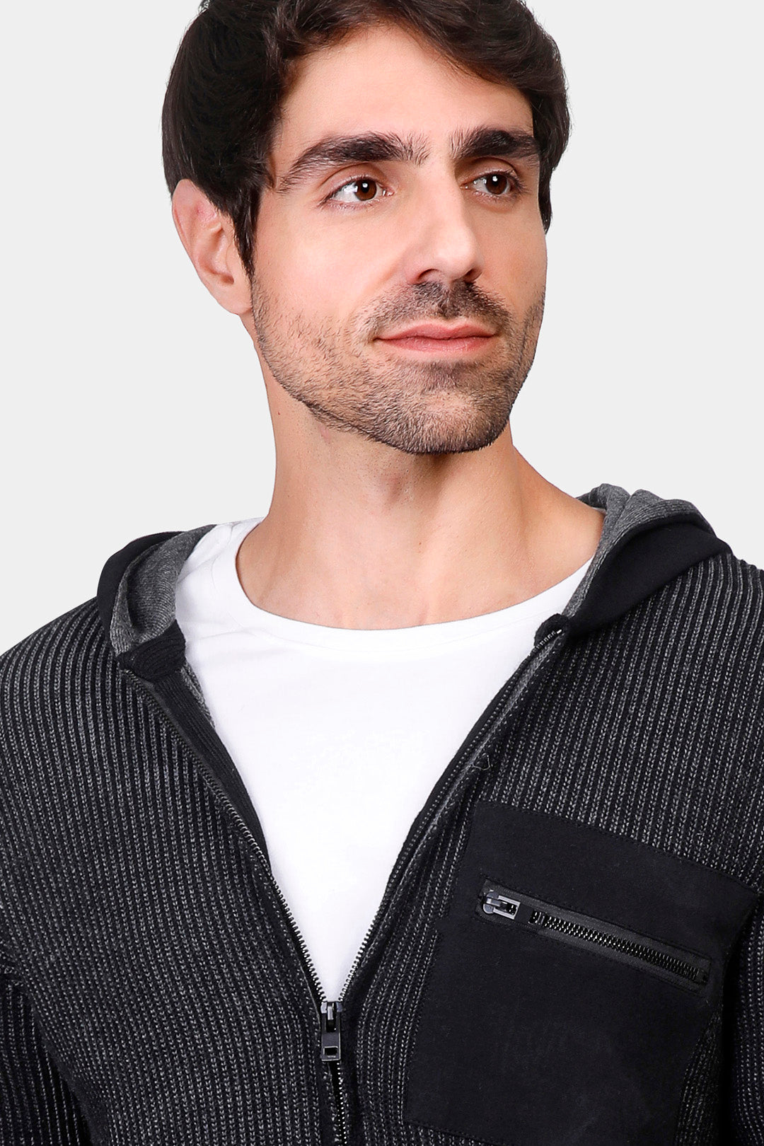 full zipper hoodie pullover