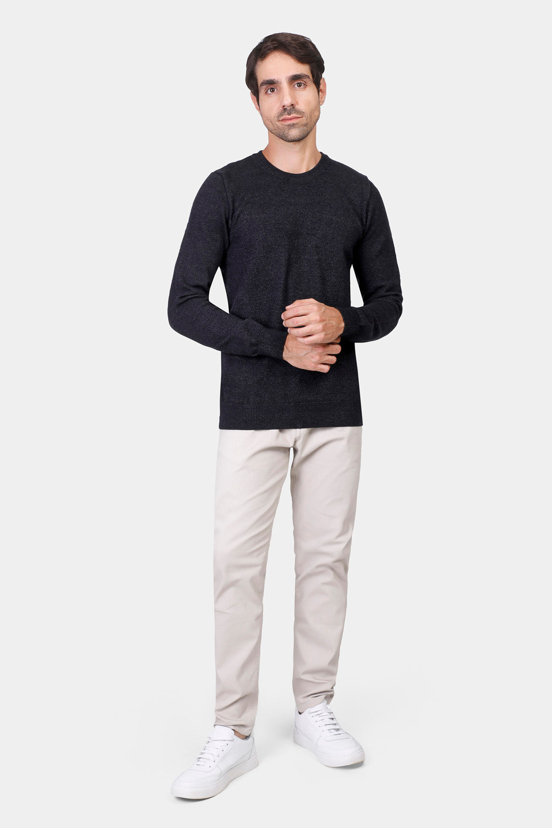 crew neck pullover