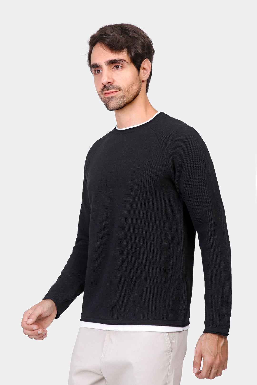 crew neck pullover