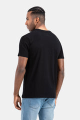 Black Basic Crew Neck T-Shirt