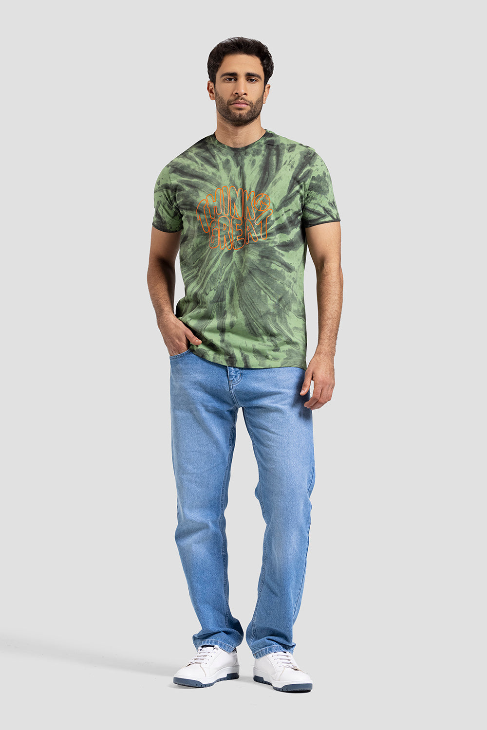 Crew Neck Printed T-shirt
