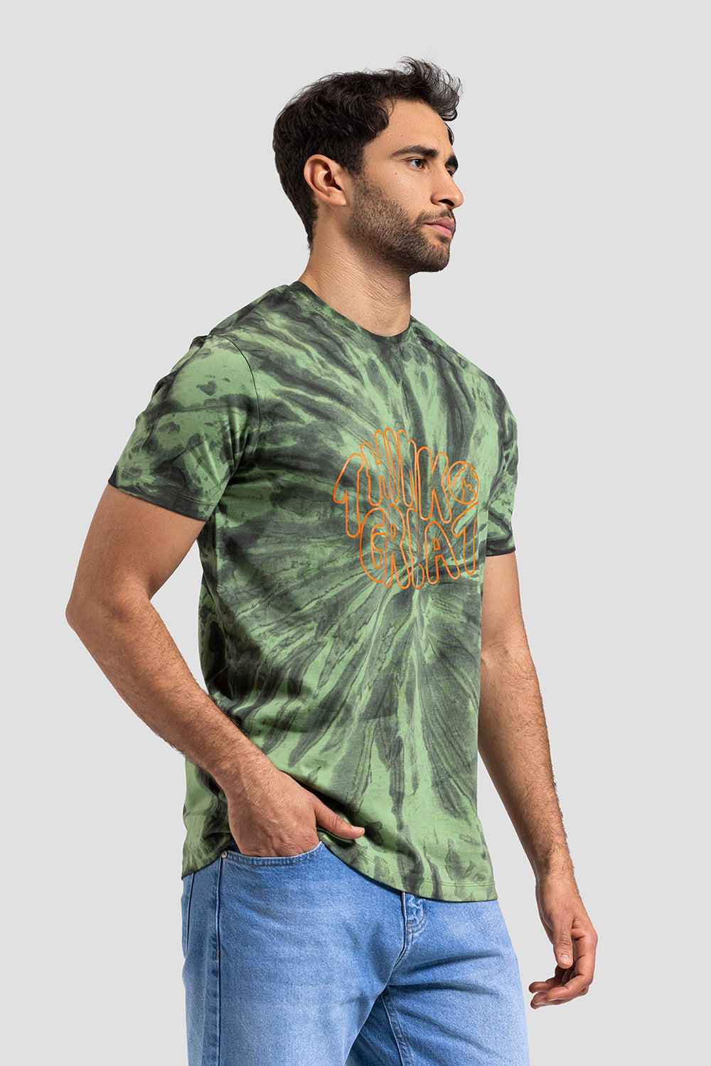 Crew Neck Printed T-shirt