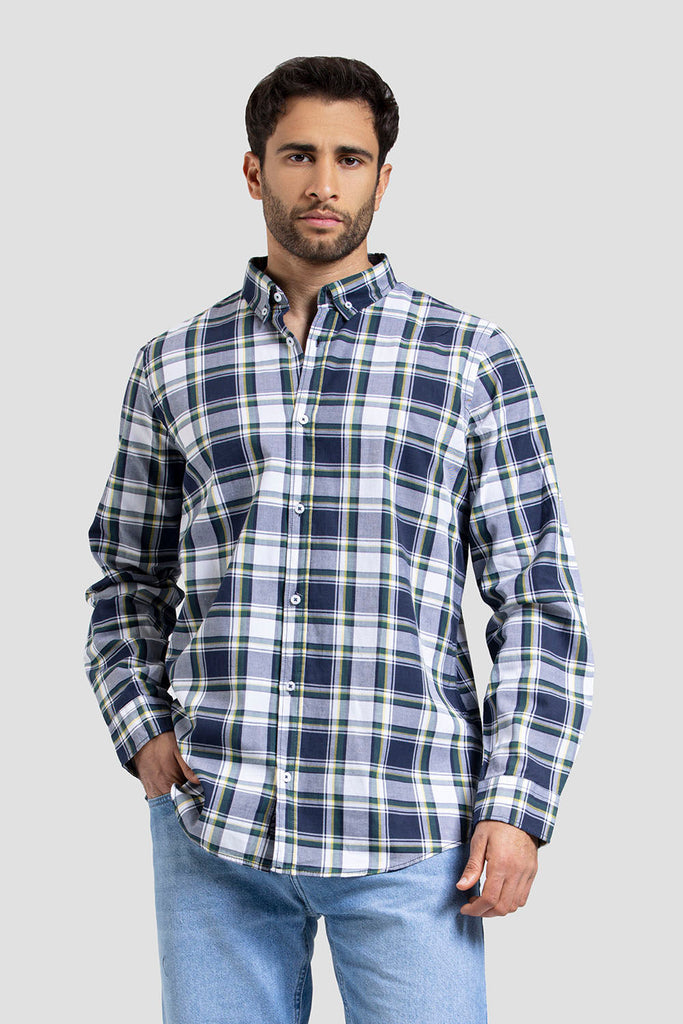 Slim Fit Checked Shirt
