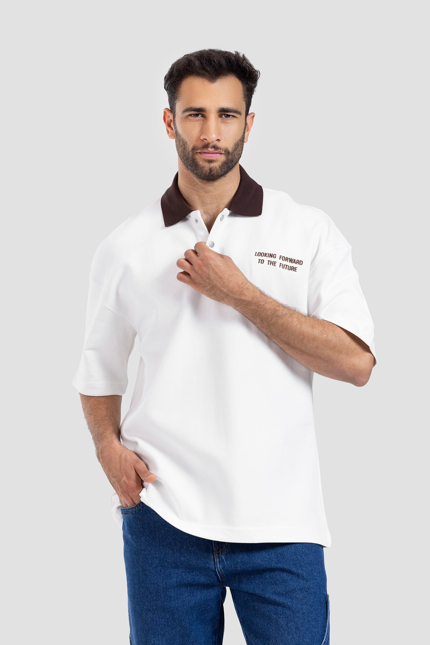 Over Size Polo Shirt