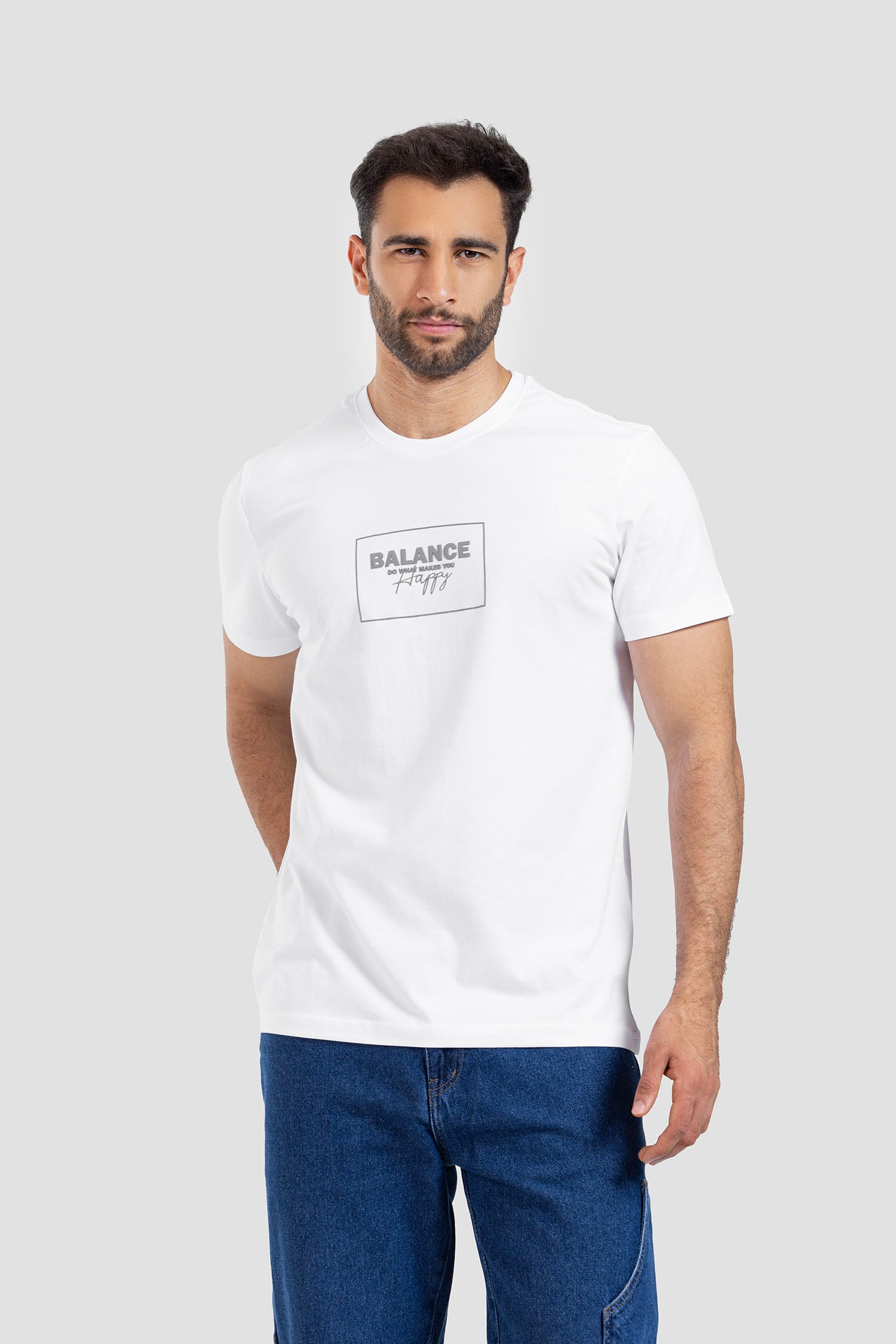 Crew Neck Baisc T-shirt