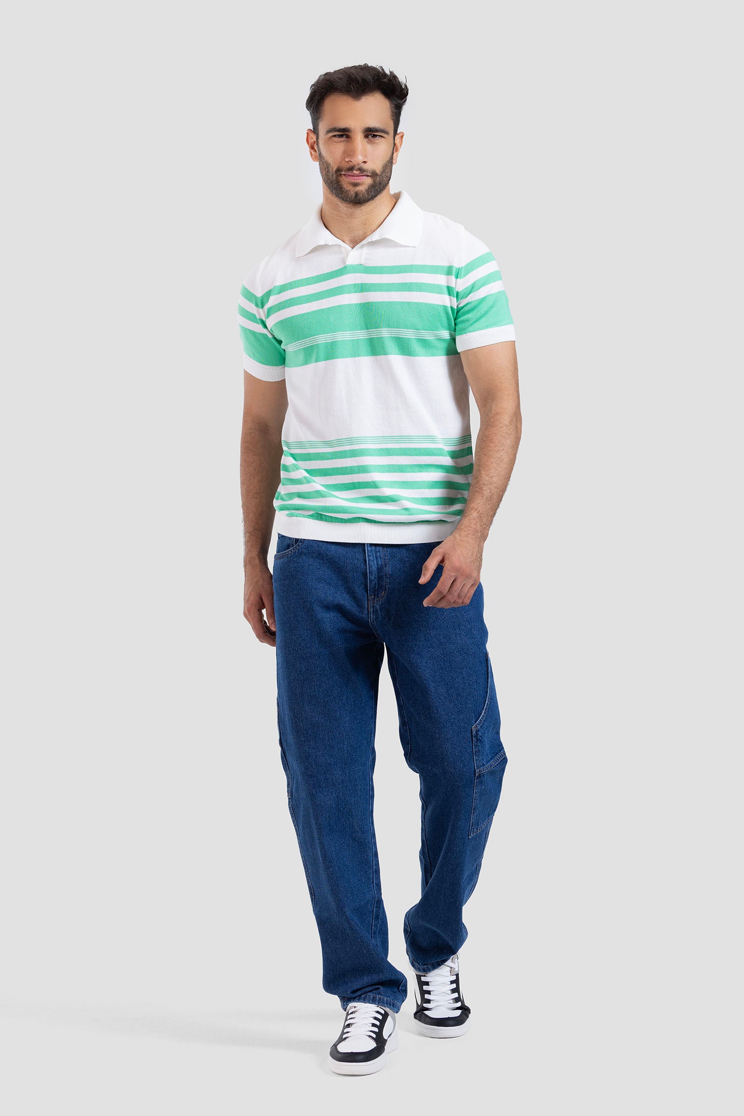 Knitted Polo Shirt