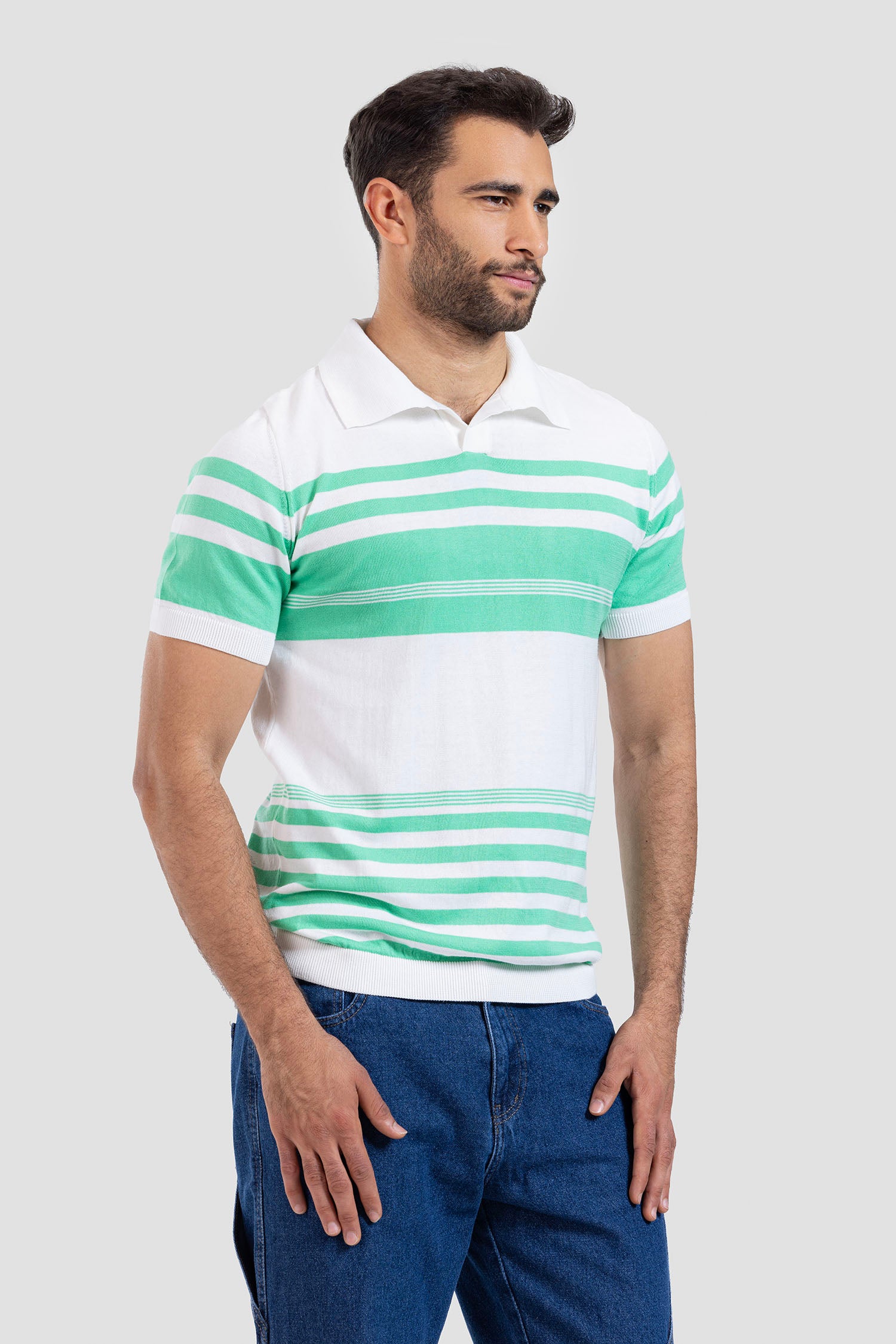 Knitted Polo Shirt