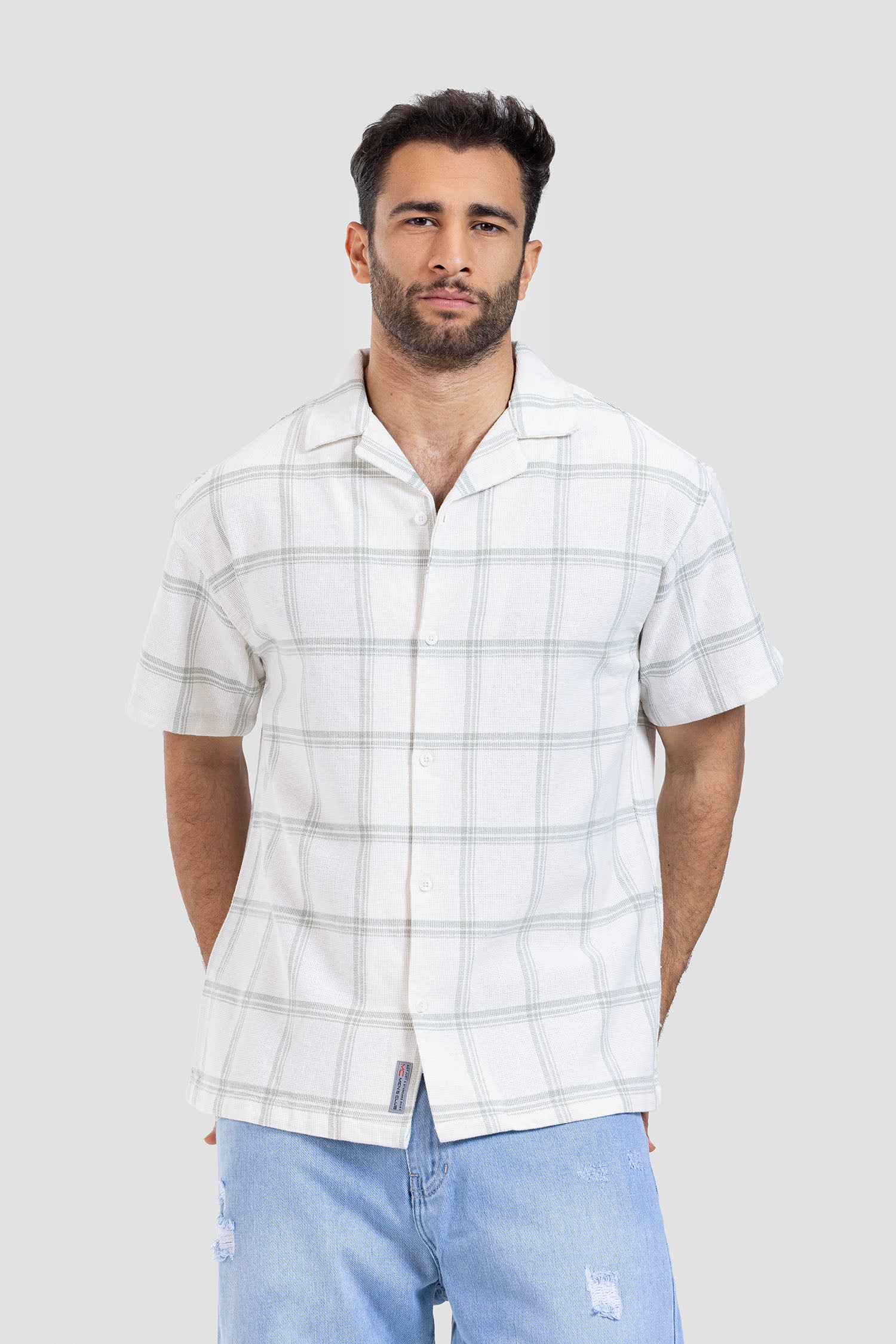 Slim Fit Checked Shirt