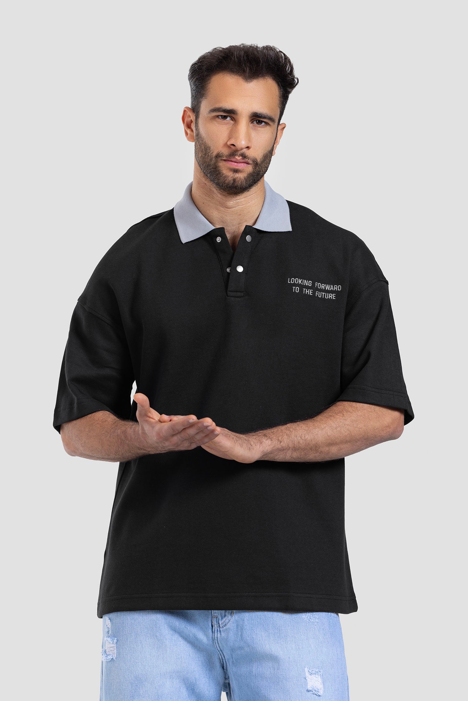 Over Size Polo Shirt