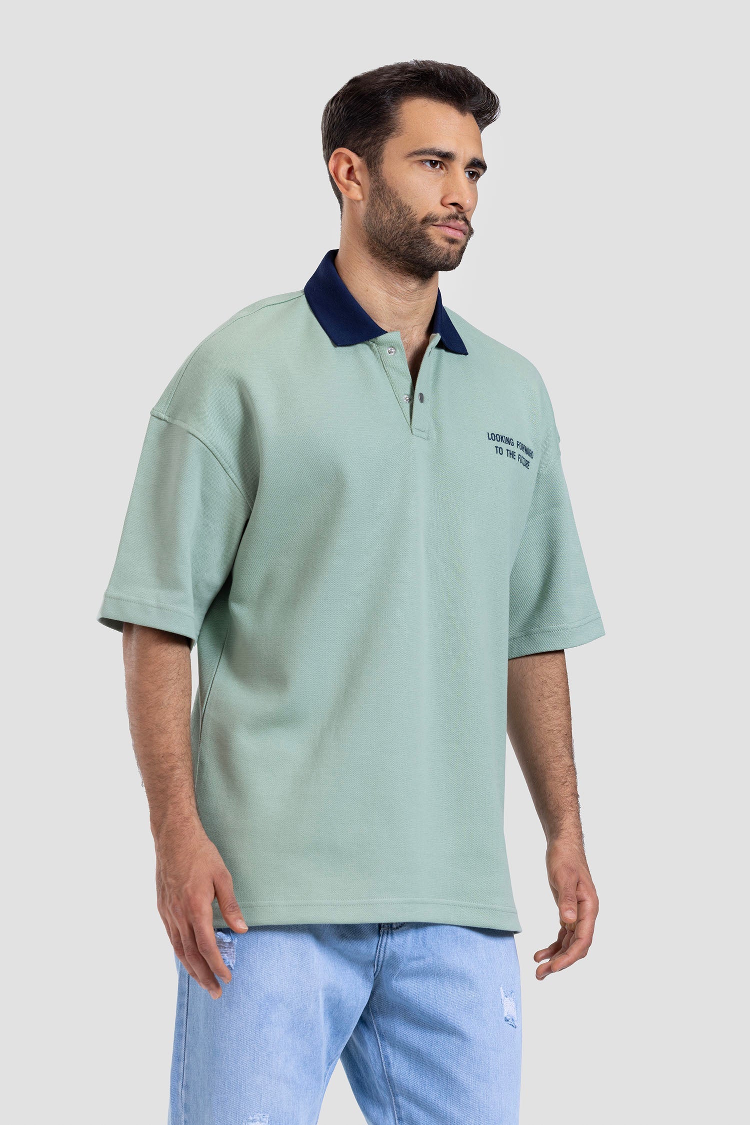 Over Size Polo Shirt