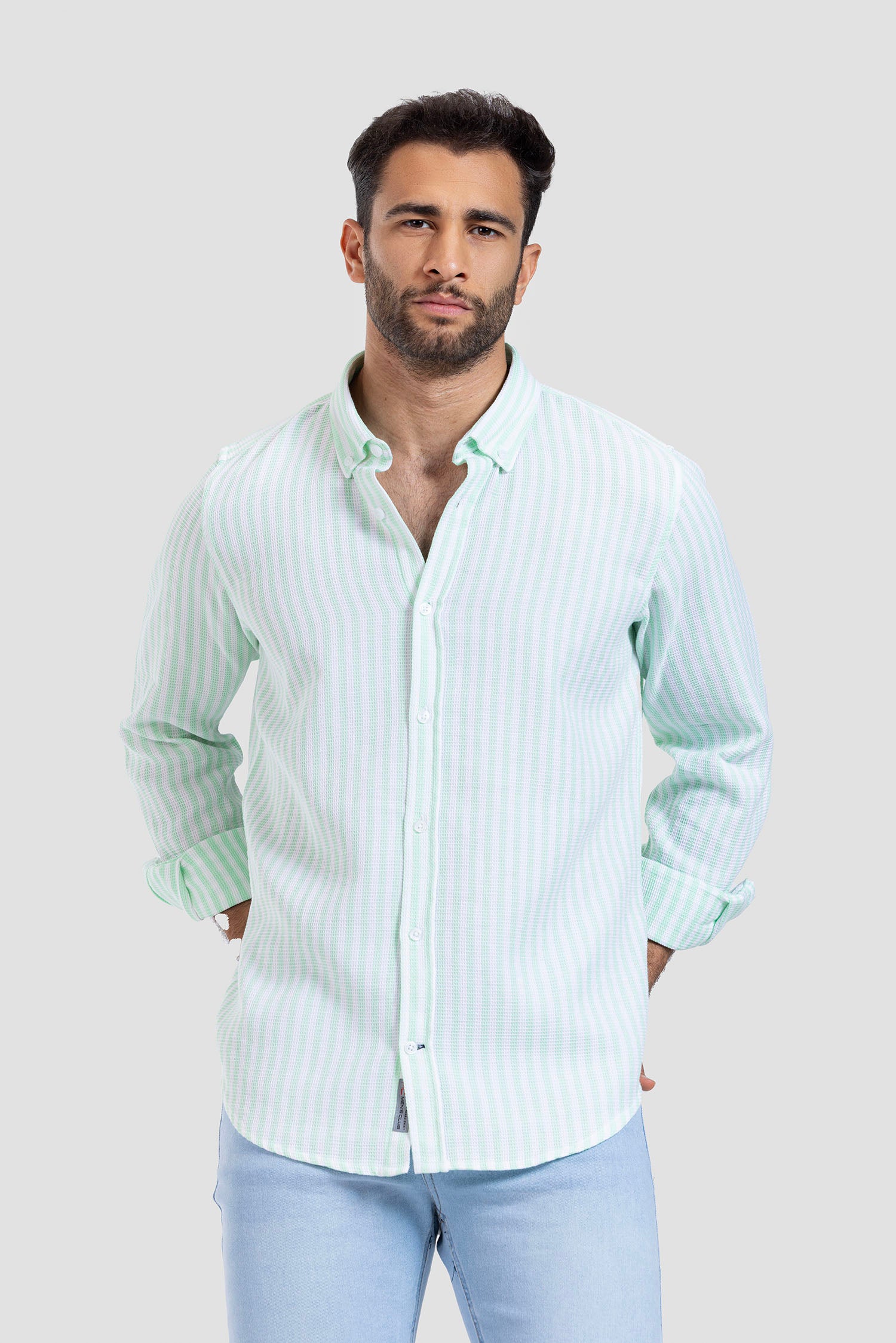 Slim Fit Striped Shirt