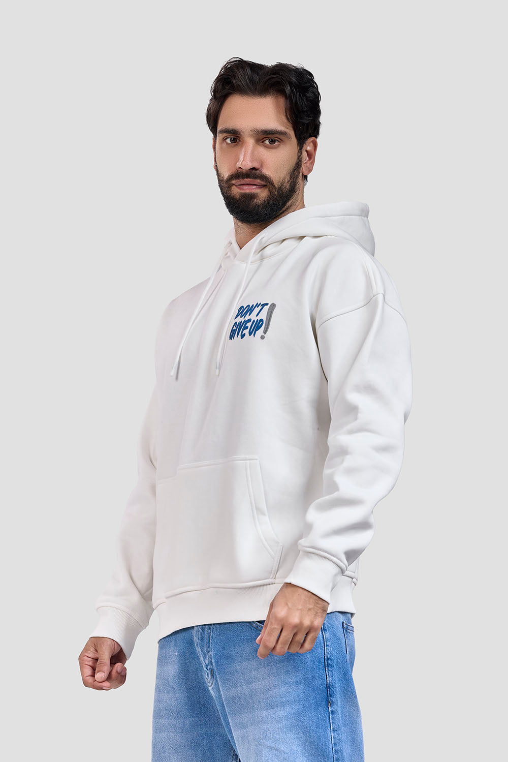 over size printed hoodie sweatshirt