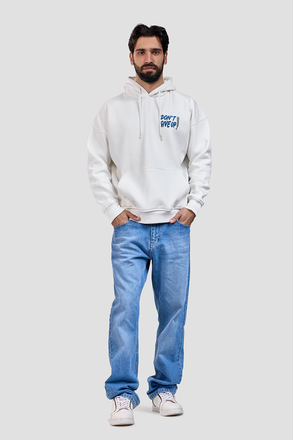 over size printed hoodie sweatshirt