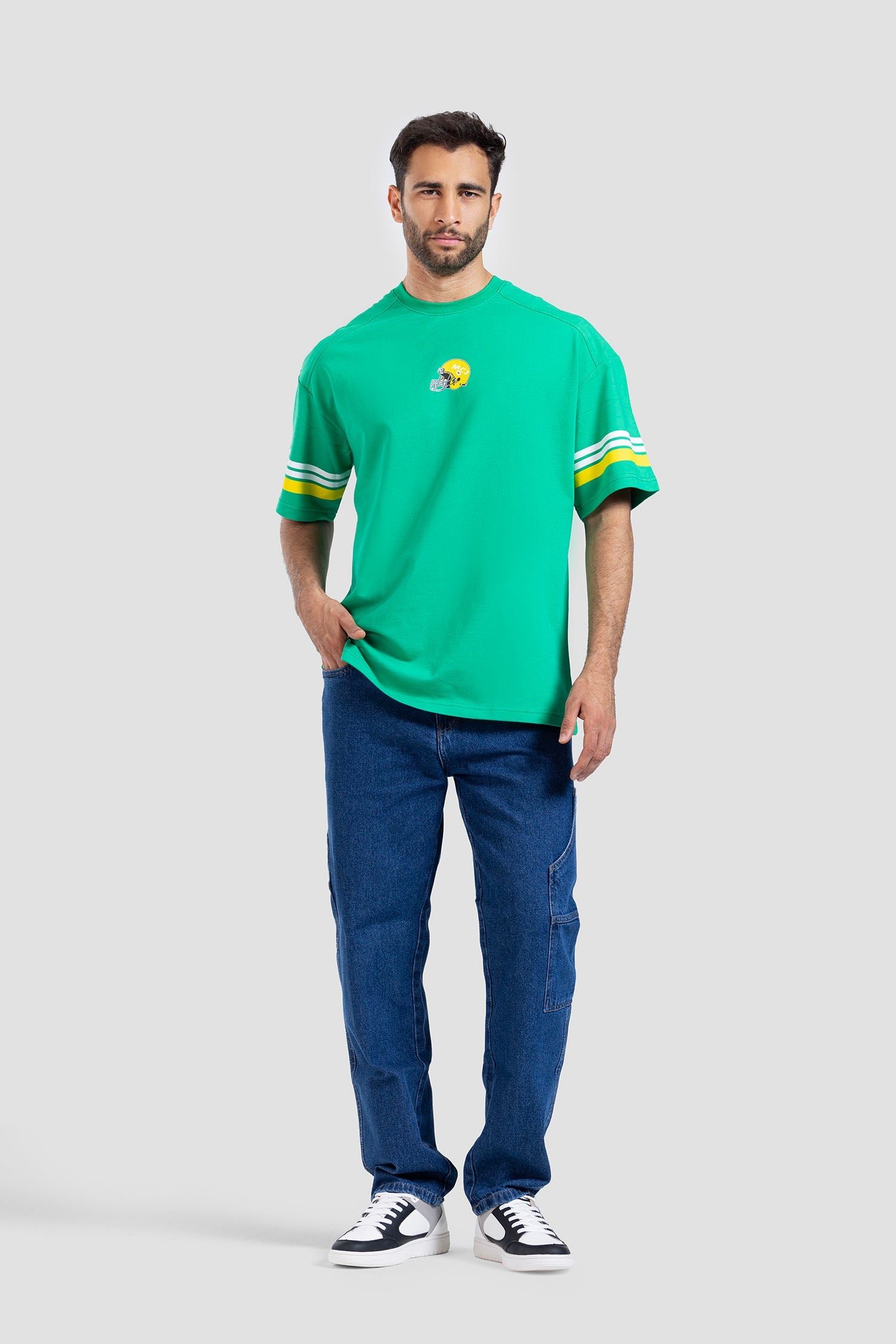 Crew Neck Over Size T-shirt