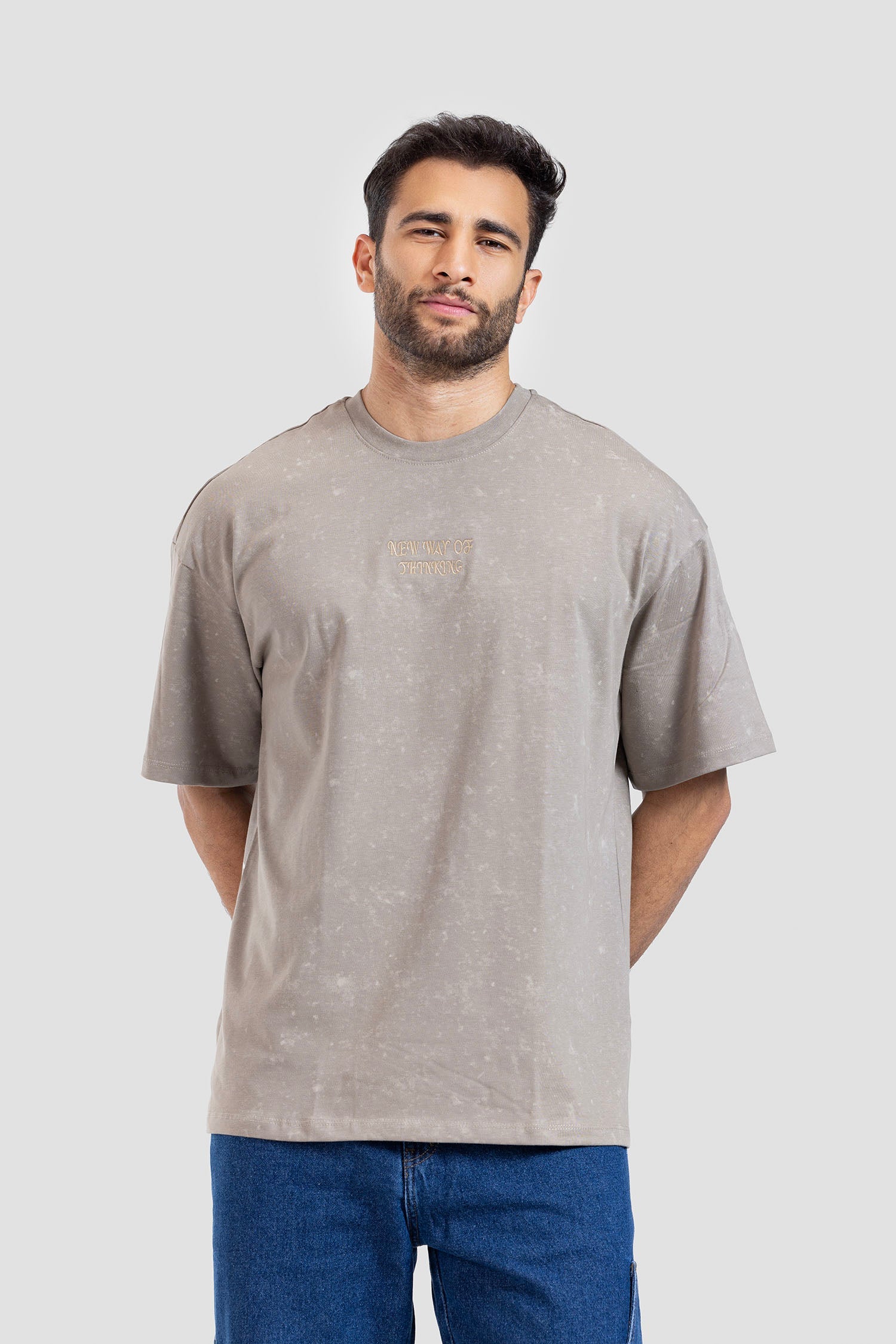 Crew Neck Over Size T-shirt