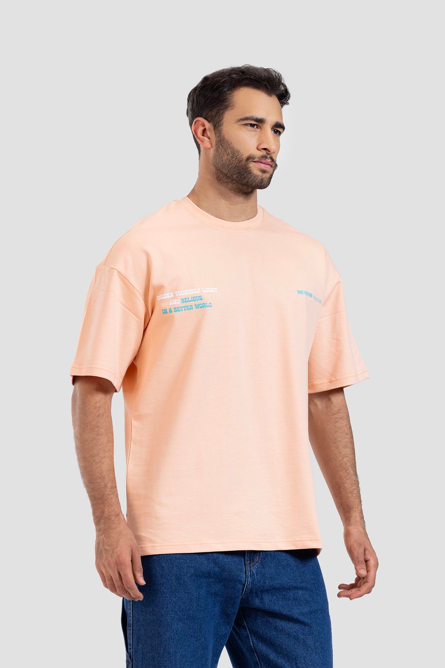 Crew Neck Over Size T-shirt