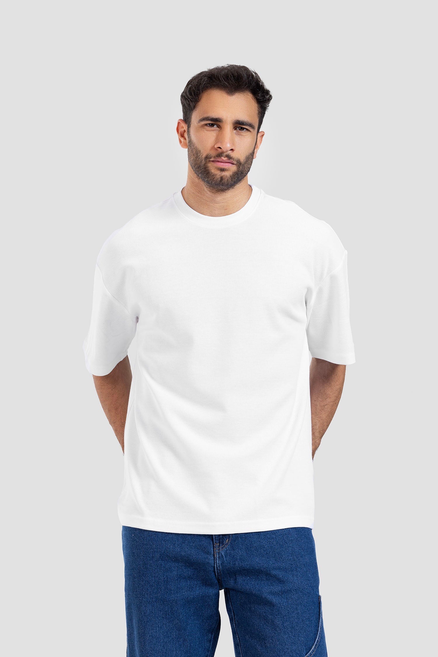 Crew Neck Over Size T-shirt