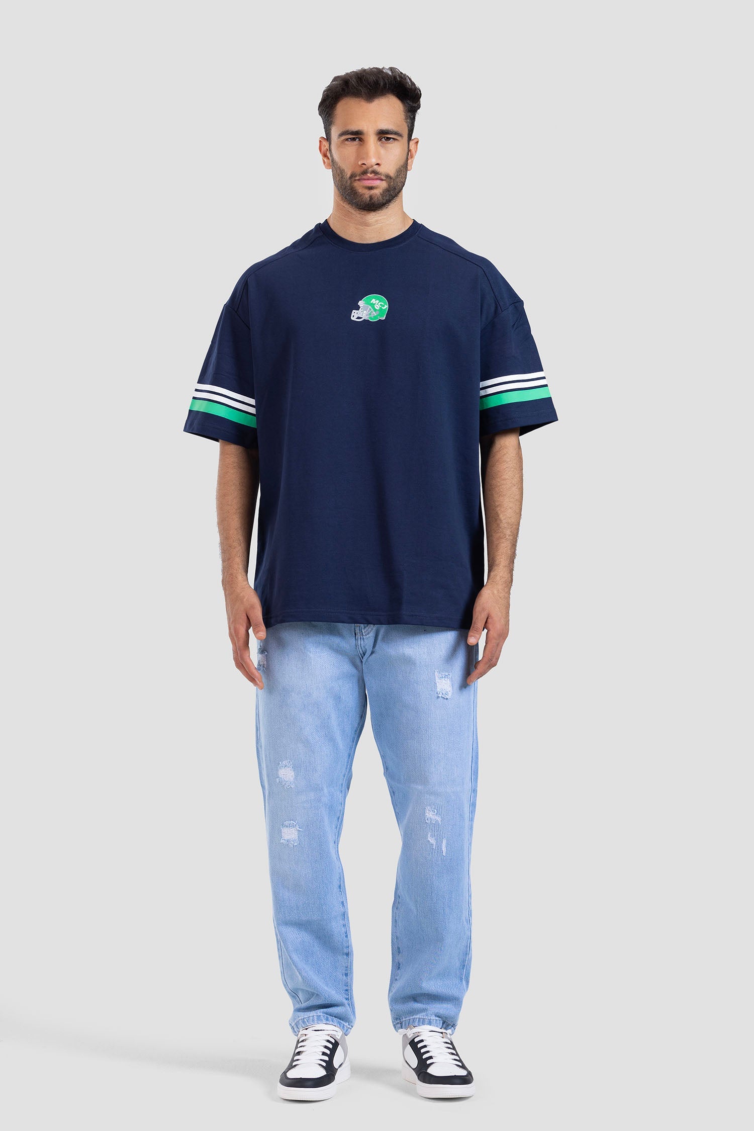 Crew Neck Over Size T-shirt