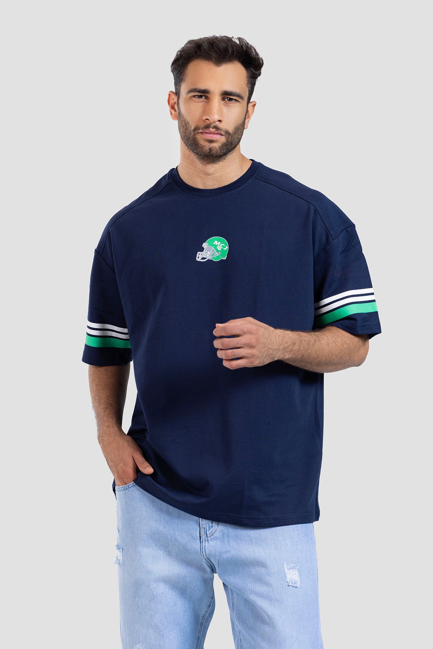 Crew Neck Over Size T-shirt