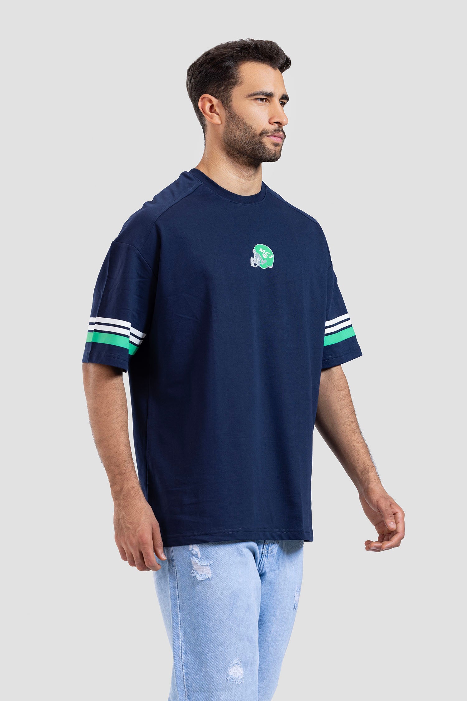 Crew Neck Over Size T-shirt