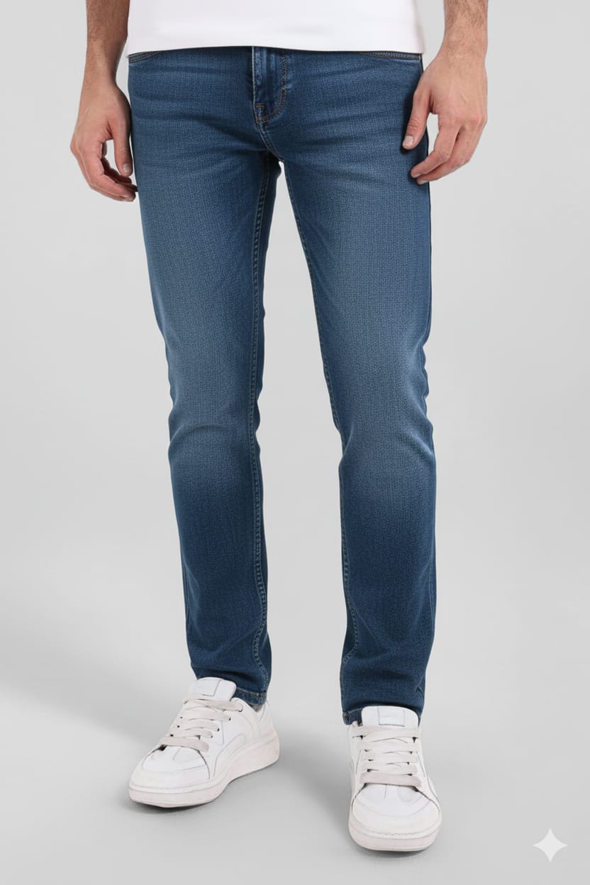 Regular Fit Denim Pant