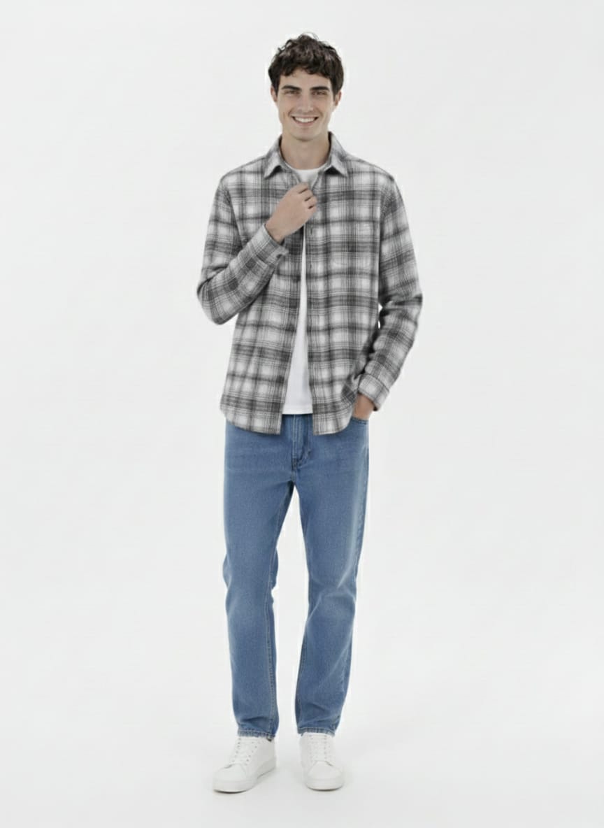 Checked SLIM FIT Shirt