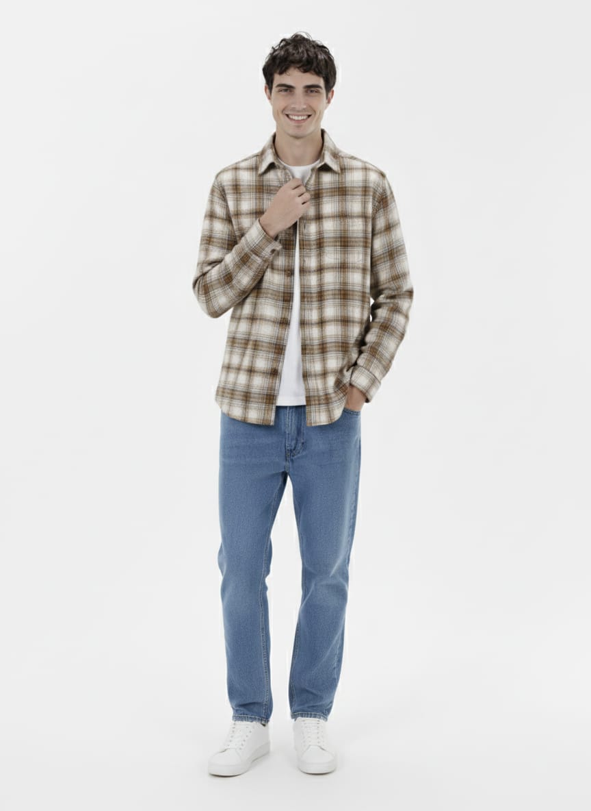 Checked SLIM FIT Shirt