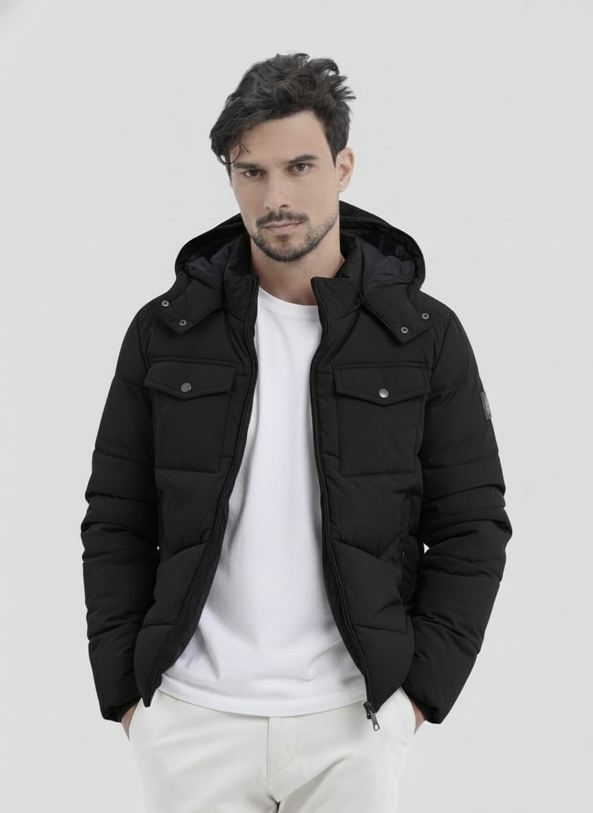 Hooded Puffer Jacket