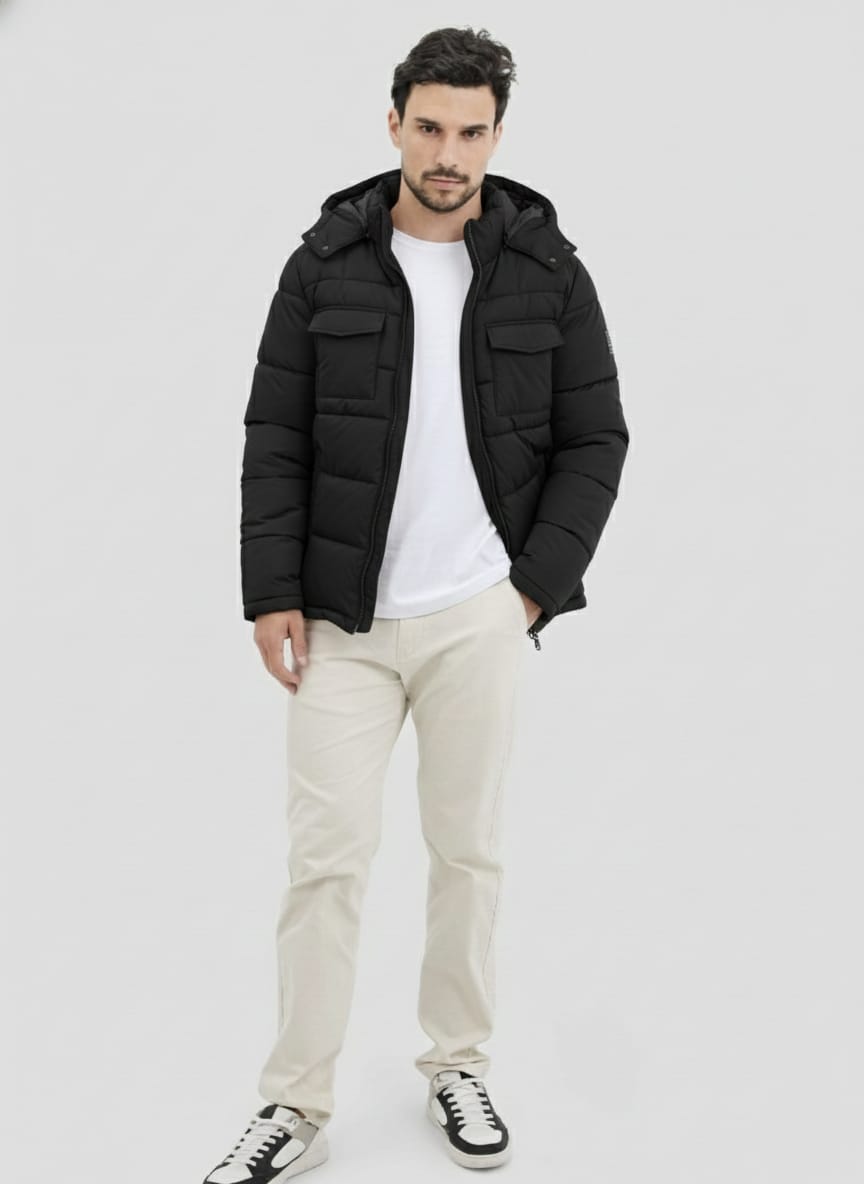 Hooded Puffer Jacket