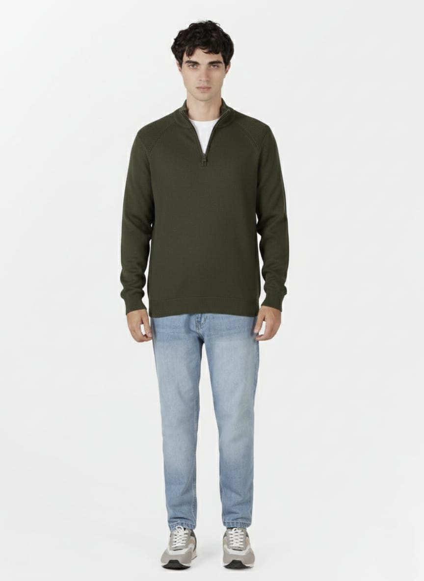 Quarter Zipper PULLOVER
