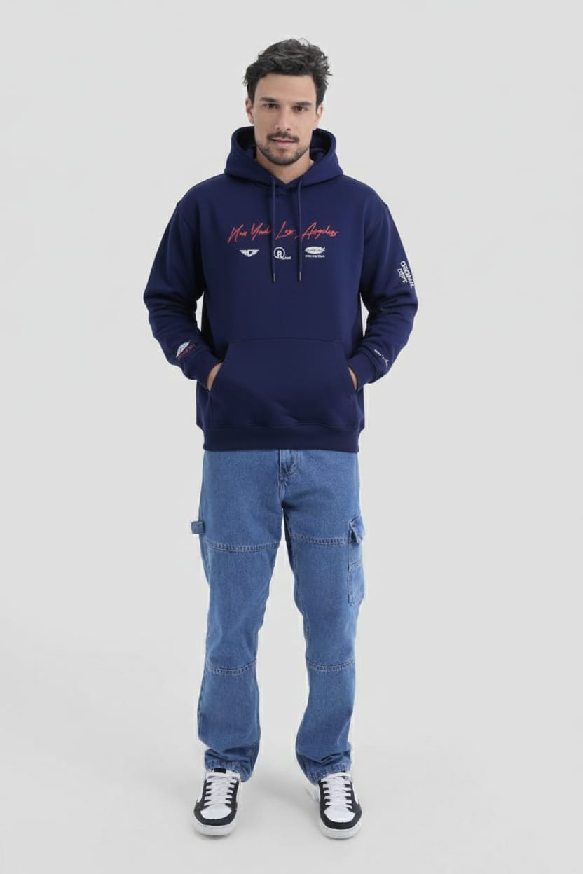 Printed Hoodie Sweatshirt