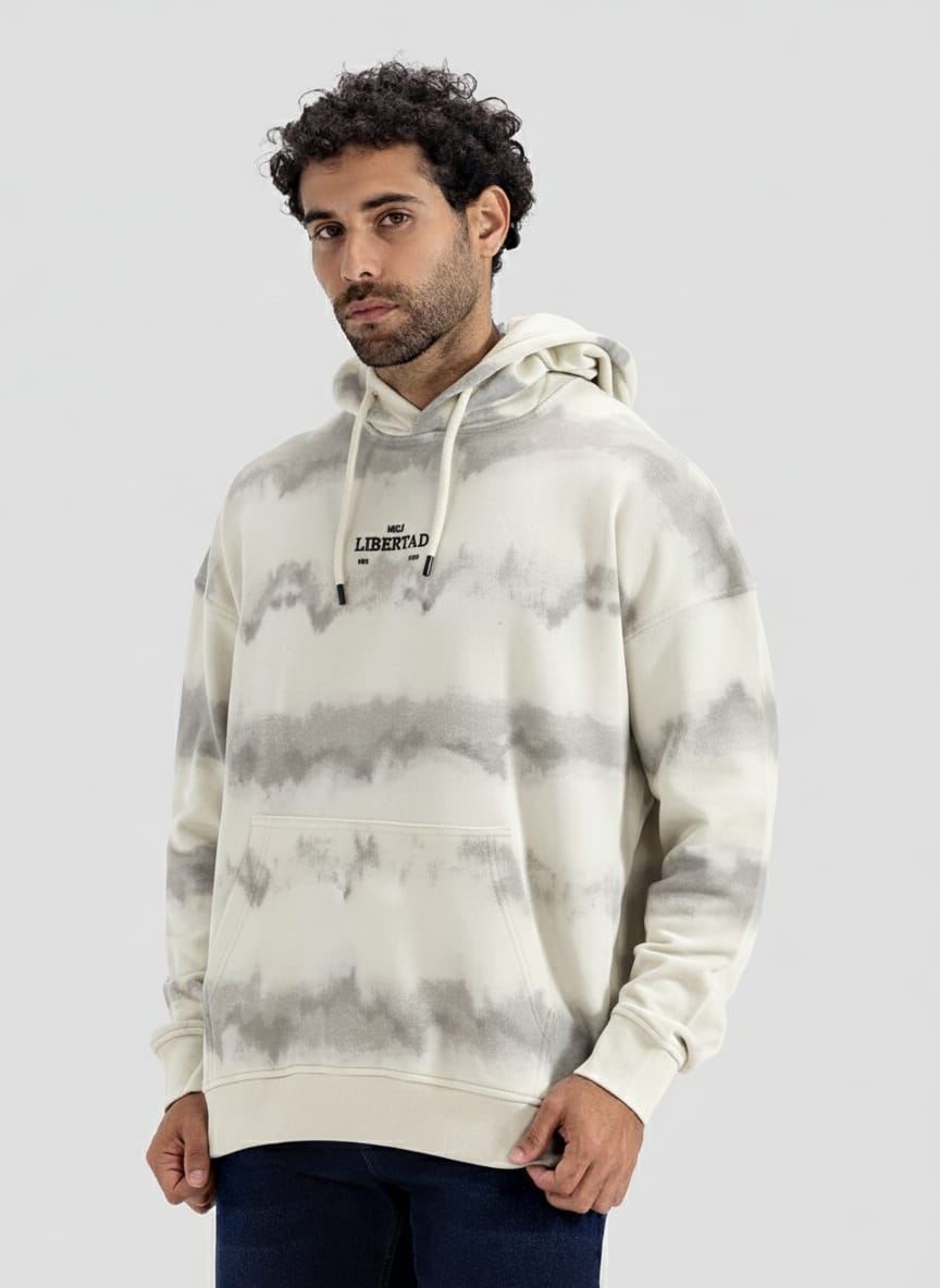 Printed Hoodie Sweatshirt
