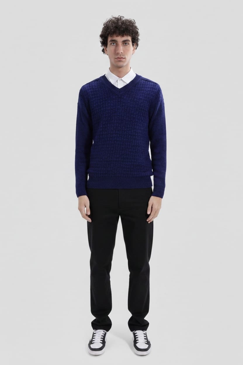 V Neck Pullover