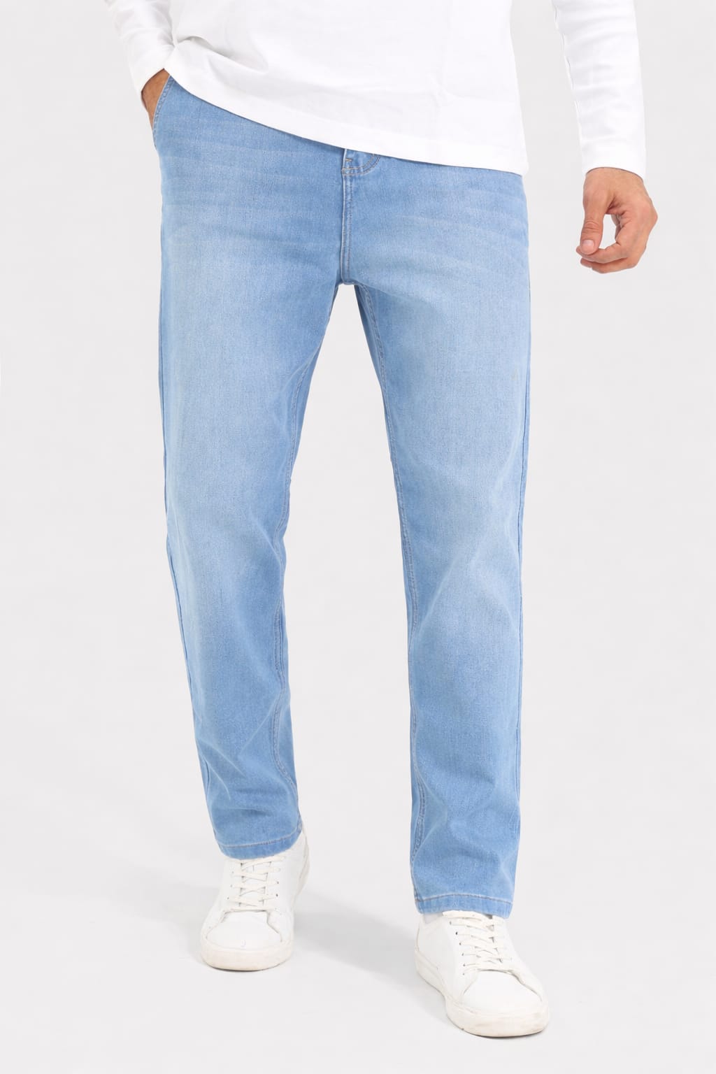 Relaxed Fit Denim Pants