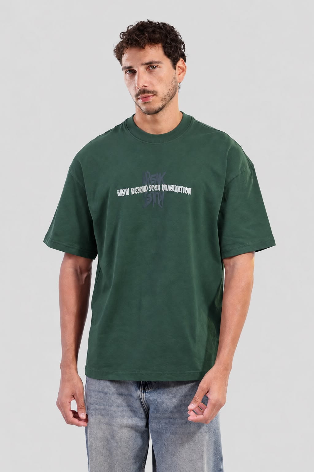 Over Size Printed T-Shirt