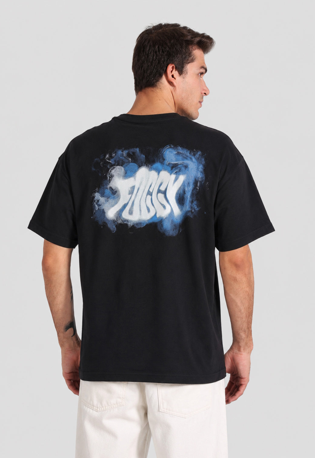 Crew Neck Over Size Printed T-shirt