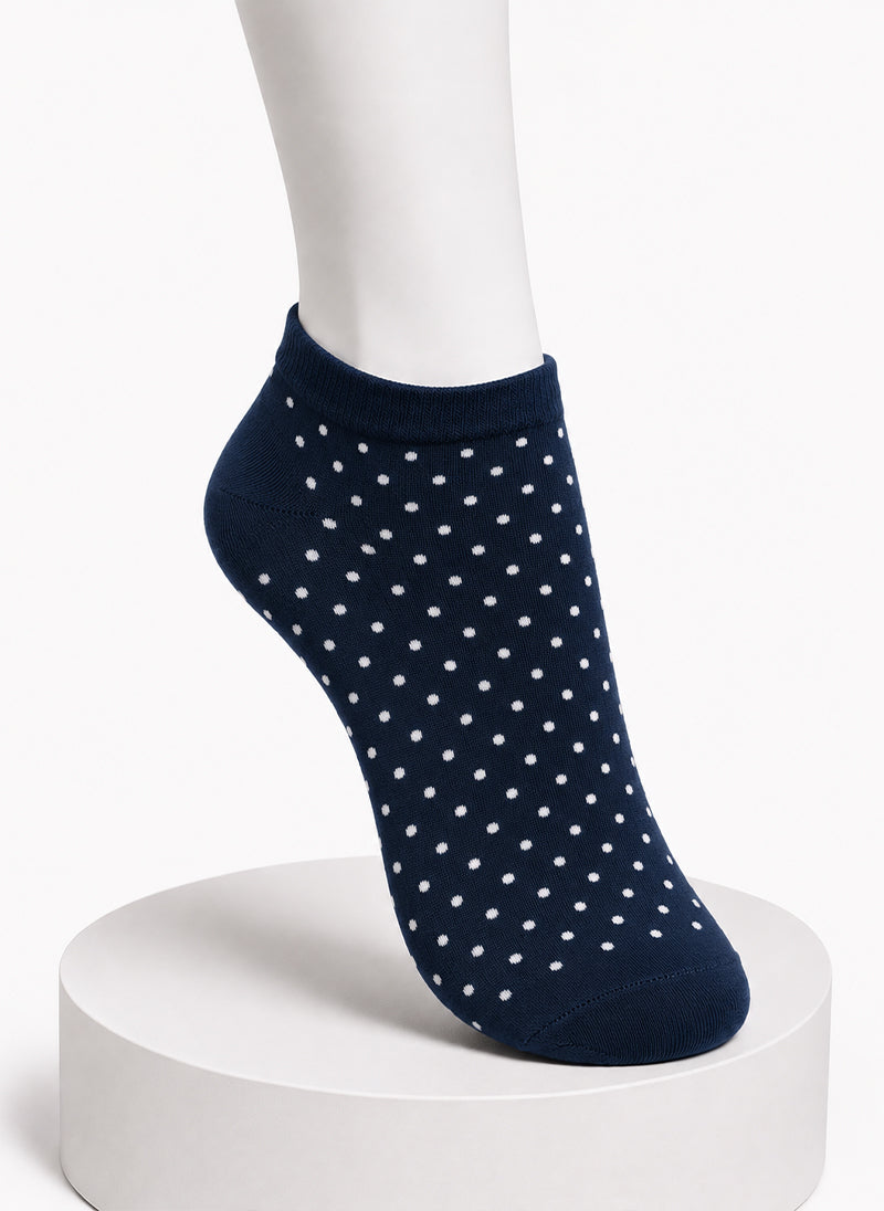 Navy Medium Towel Socks