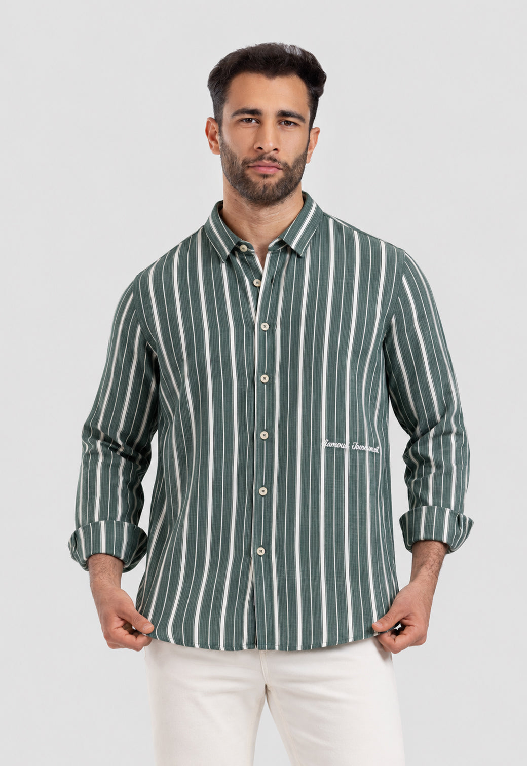 Slim Fit Striped Shirt