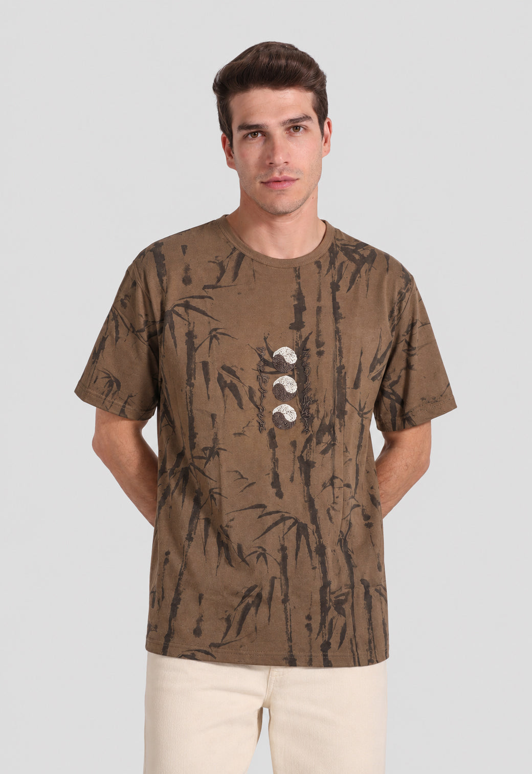 Crew Neck Printed T-shirt