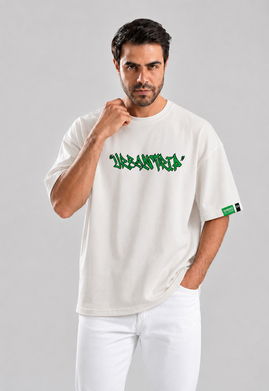 Crew Neck Over Size T-shirt