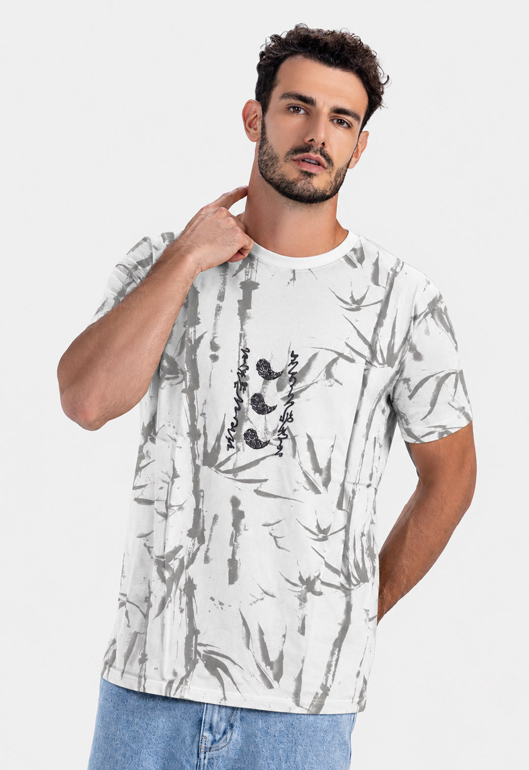 Crew Neck Printed T-shirt