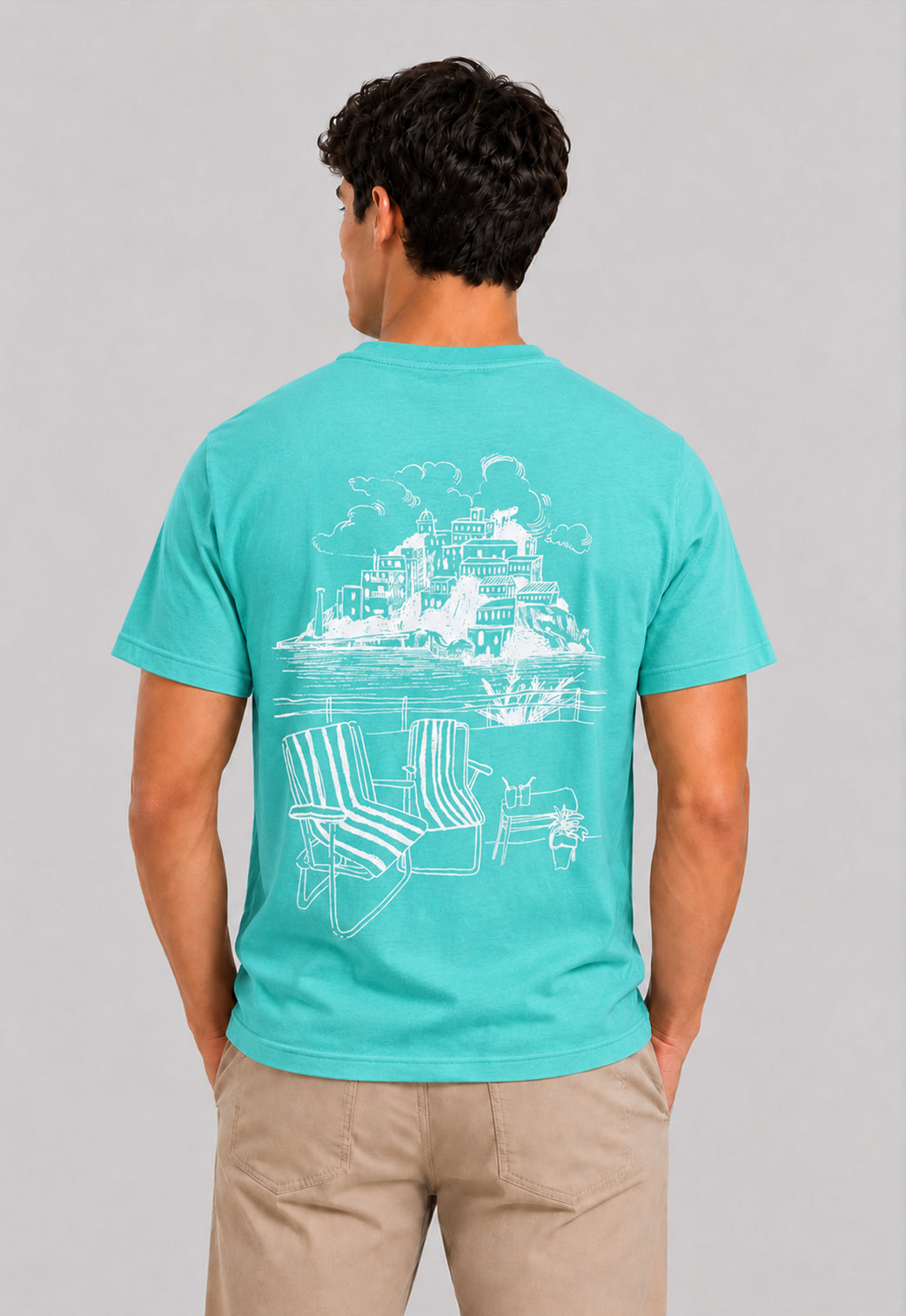 Crew Neck Printed T-shirt