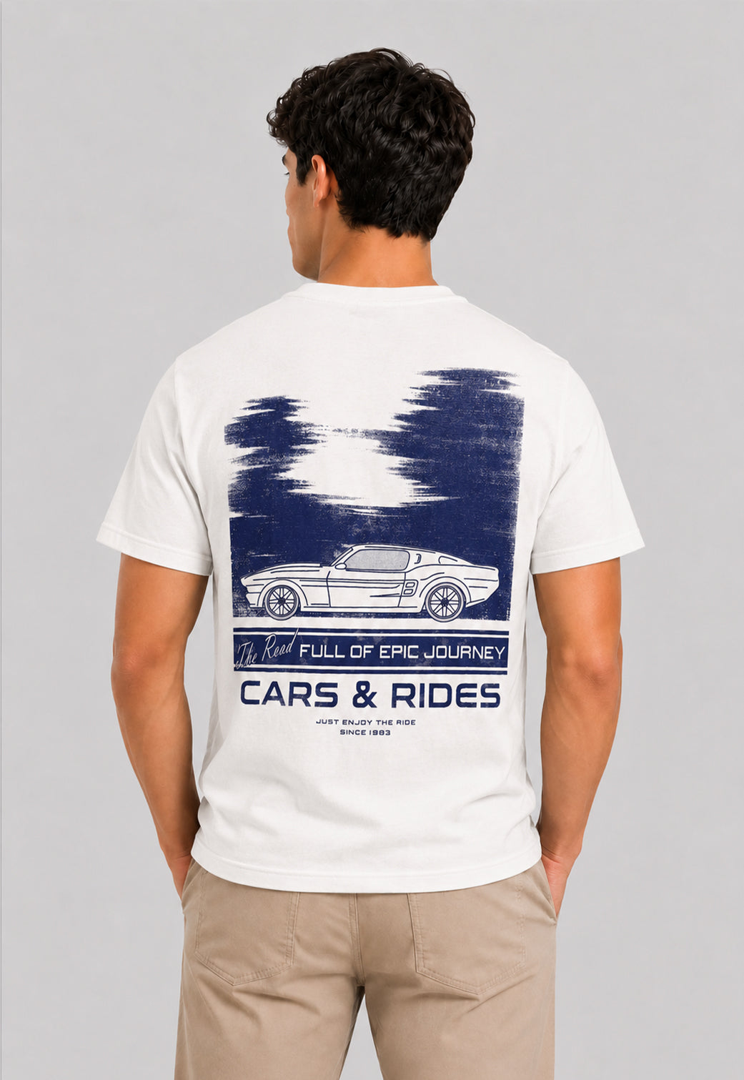 Crew Neck Printed T-shirt