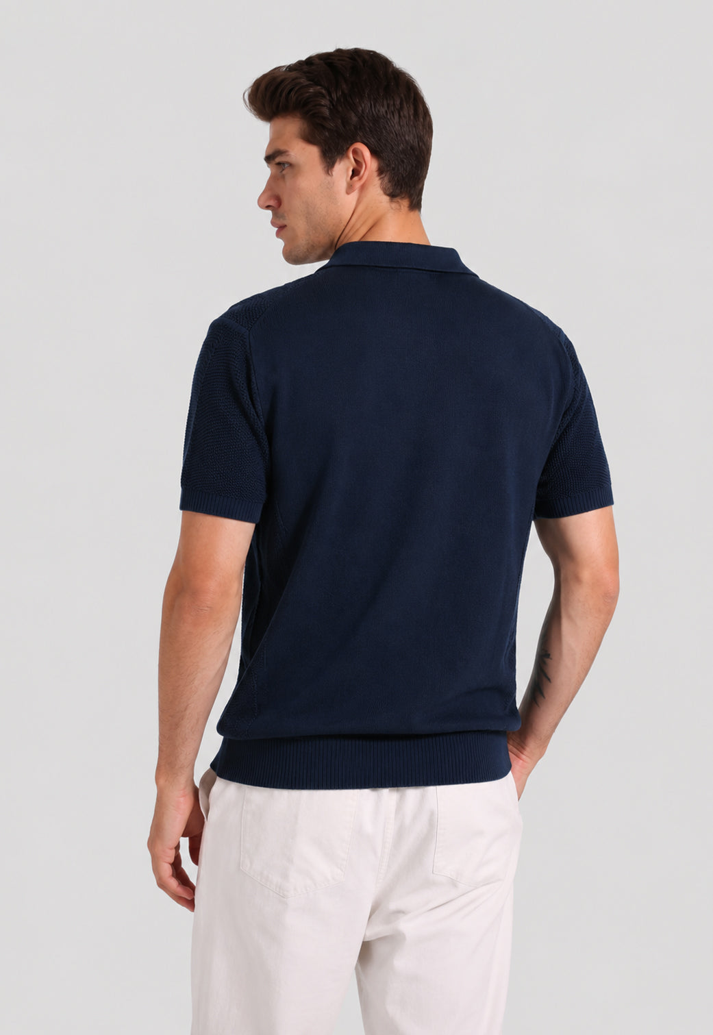 Regular Fit Knitted Polo Shirt