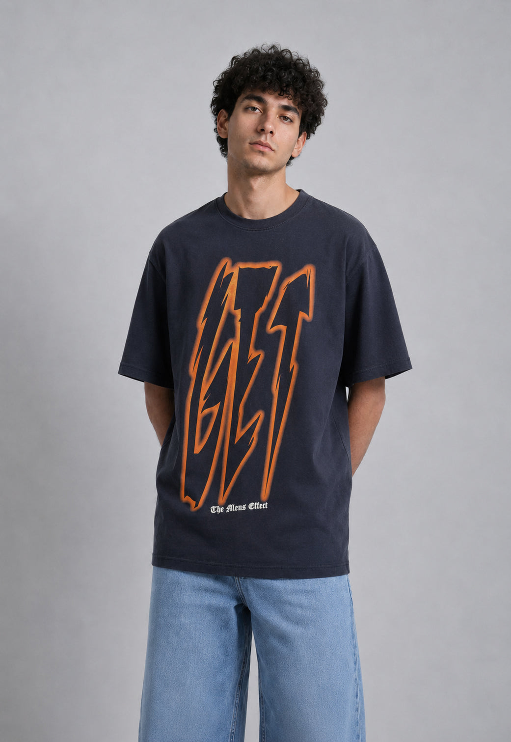 Crew Neck Printed T-shirt
