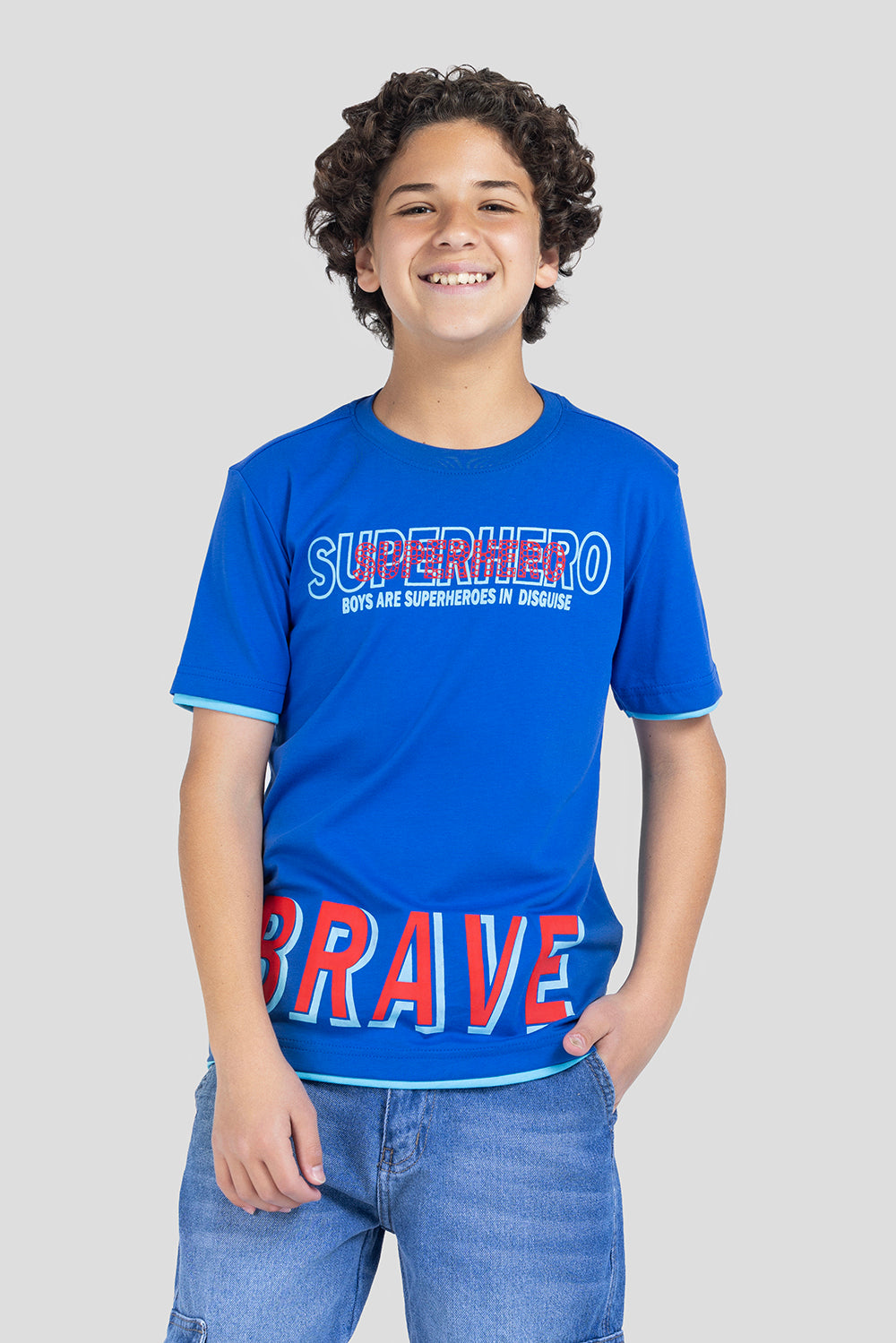 Crew Neck Printed T-Shirt