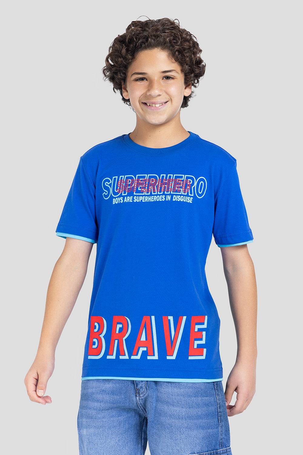 Crew Neck Printed T-Shirt